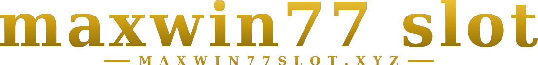 maxwin77 slot logo